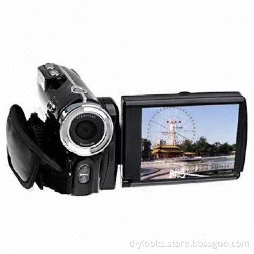 3.0-inch 5.0MP Solar Power 8X Zoom DV Digital Video Camcorder, Measures 113 x 53 x 46mm